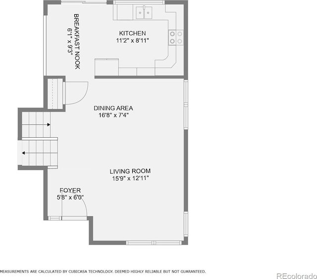 18984 E Kent Cir, Aurora, CO 80013 - floor plan / room layout