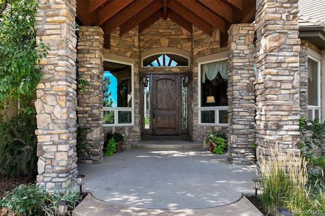 view of property entrance