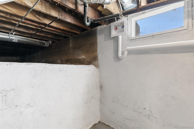 1130 E Yampa St, Colorado Springs, CO 80903 - view of unfinished basement