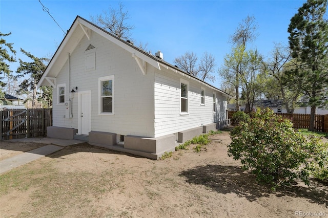 1130 E Yampa St, Colorado Springs, CO 80903 - view of home's exterior featuring fence
