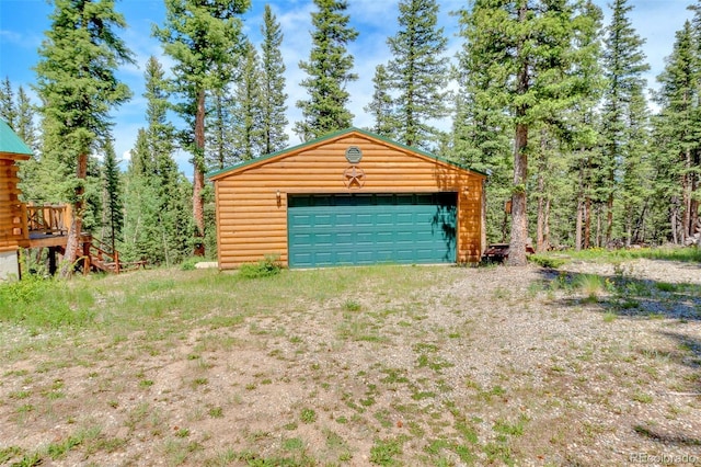 987 Boreas Cir, Jefferson, CO 80456 - view of detached garage