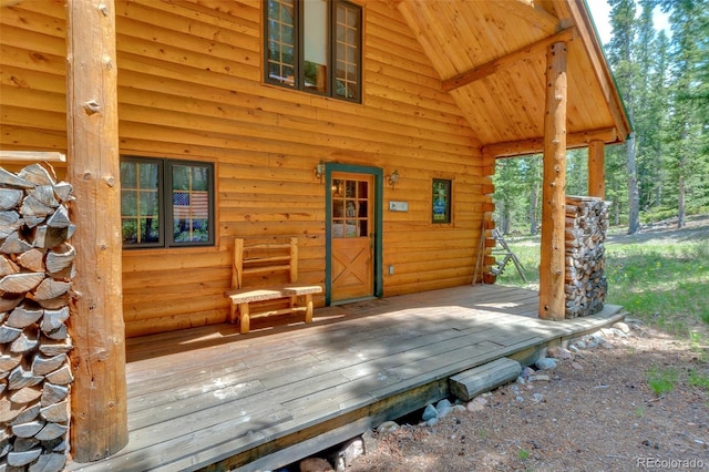 987 Boreas Cir, Jefferson, CO 80456 - view of deck