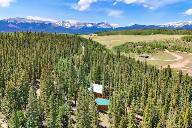 987 Boreas Cir, Jefferson, CO 80456 - bird's eye view of a mountainous background
