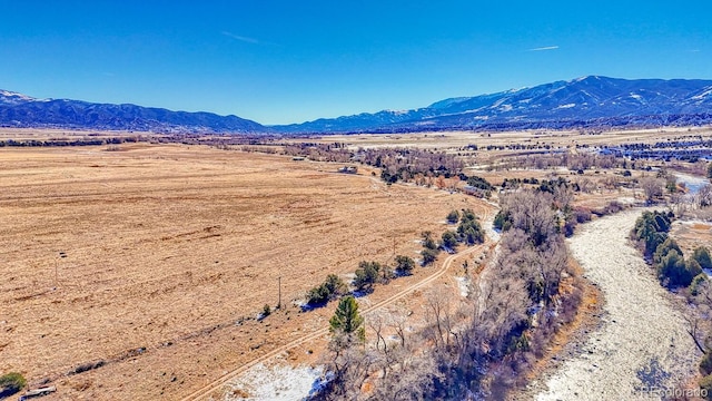 view of mountain feature