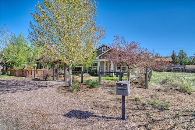 322 W Park Ave, Salida, CO 81201 - view of front of property with a gate