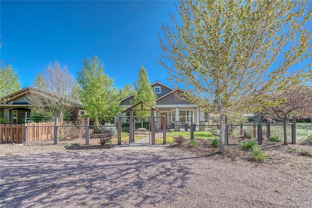 322 W Park Ave, Salida, CO 81201 - view of front facade featuring a gate