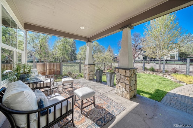 322 W Park Ave, Salida, CO 81201 - view of patio