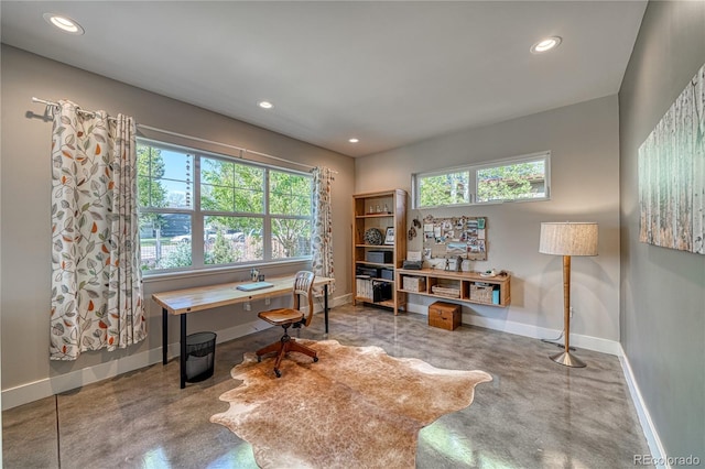 322 W Park Ave, Salida, CO 81201 - office space with baseboards and recessed lighting