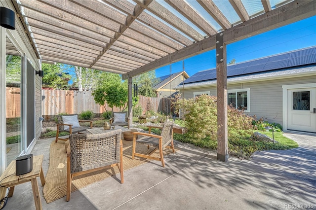 322 W Park Ave, Salida, CO 81201 - view of patio with a pergola