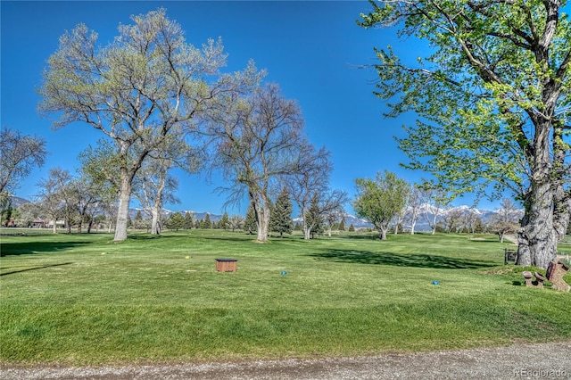 322 W Park Ave, Salida, CO 81201 - view of property's community with a lawn and golf course view