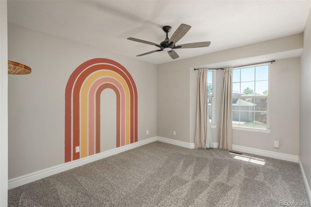 20445 Mitchell Pl, Denver, CO 80249 - empty room with carpet flooring and ceiling fan