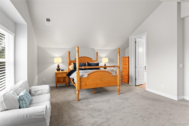 1867 W 137th Ln, Broomfield, CO 80023 - bedroom featuring vaulted ceiling and carpet