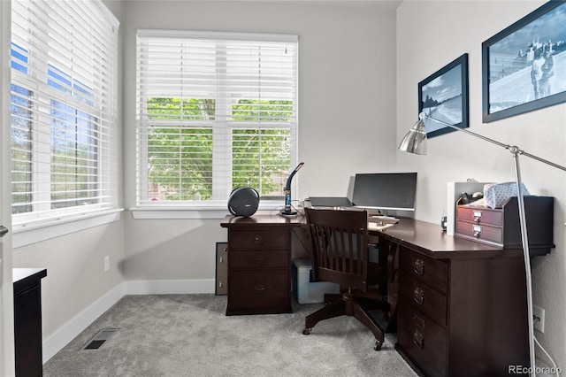 1867 W 137th Ln, Broomfield, CO 80023 - office featuring light carpet and baseboards