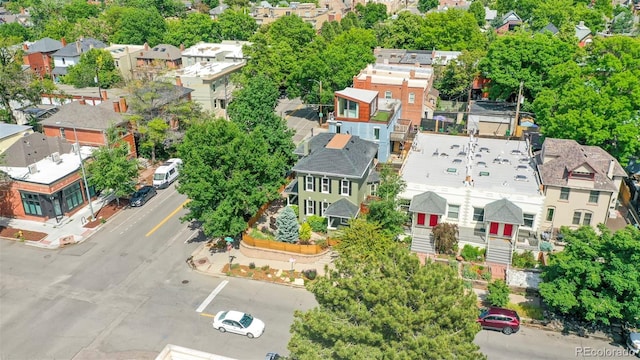 2098 N Clarkson St, Denver, CO 80205 - aerial perspective of suburban area