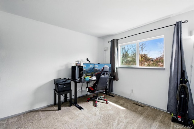 3902 S Uravan St, Aurora, CO 80013 - view of carpeted home office