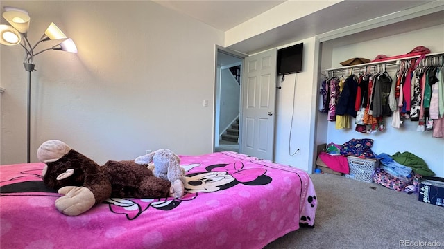 3902 S Uravan St, Aurora, CO 80013 - bedroom featuring carpet flooring and a closet