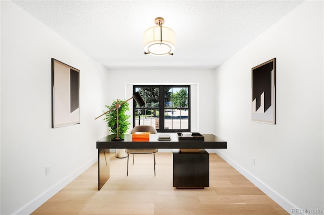 7308 S Steele Cir, Centennial, CO 80122 - office space featuring light wood-style floors and a textured ceiling