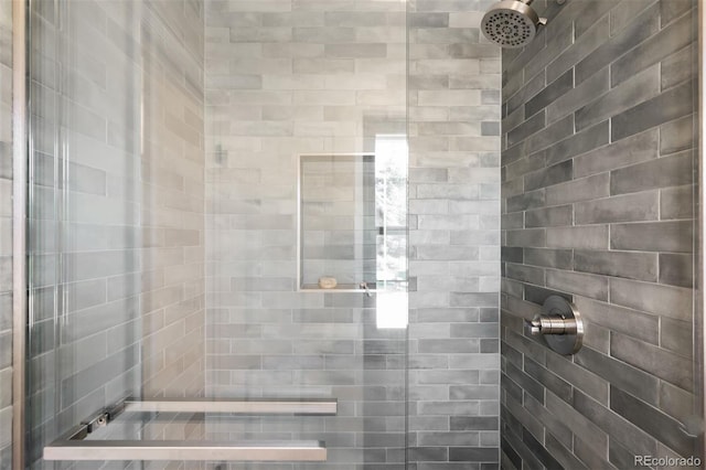 7308 S Steele Cir, Centennial, CO 80122 - bathroom with a tile shower