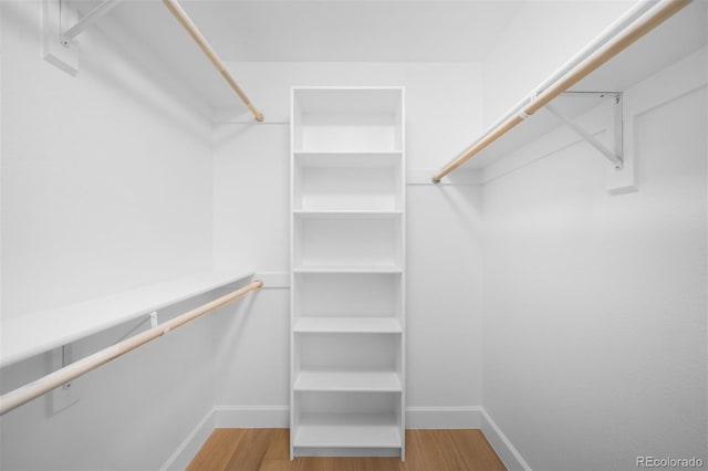 7308 S Steele Cir, Centennial, CO 80122 - walk in closet featuring wood finished floors