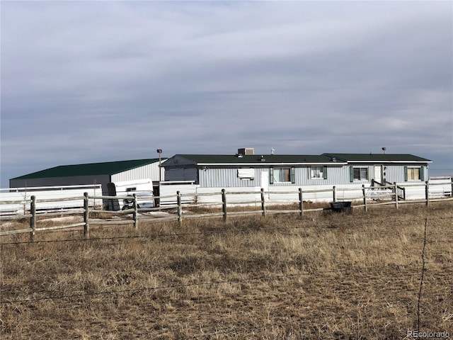 9260 County Road 133, Simla, CO 80835 - view of front facade with a garage