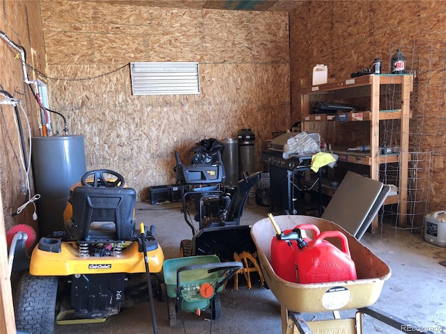 9260 County Road 133, Simla, CO 80835 - storage room with water heater