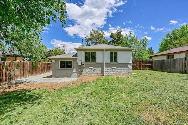 view of back of property