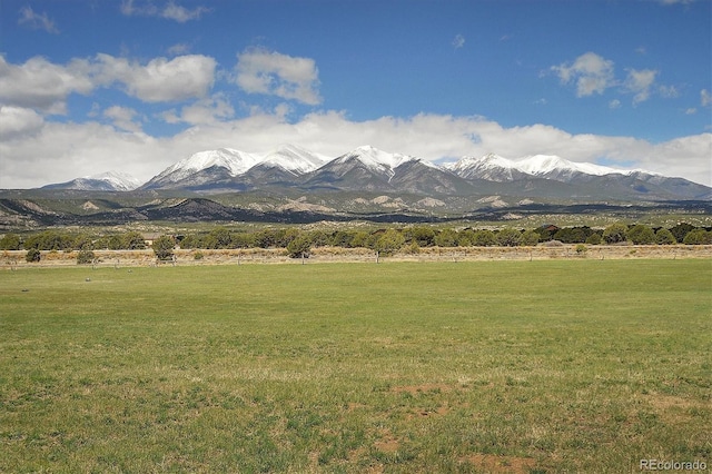 view of property view of mountains