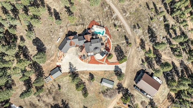drone / aerial view