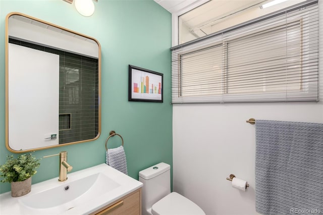 1338 S Fairfax St, Denver, CO 80222 - bathroom with toilet and vanity