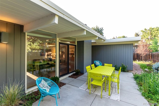1338 S Fairfax St, Denver, CO 80222 - view of patio / terrace with outdoor dining space