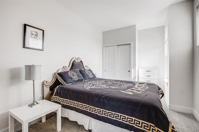 2922 W 26th Ave Unit 1, Denver, CO 80211 - carpeted bedroom featuring baseboards and a closet