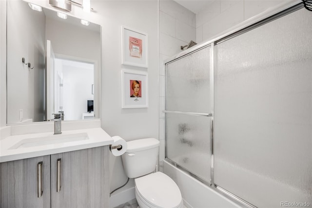 2922 W 26th Ave Unit 1, Denver, CO 80211 - bathroom with vanity and enclosed tub / shower combo