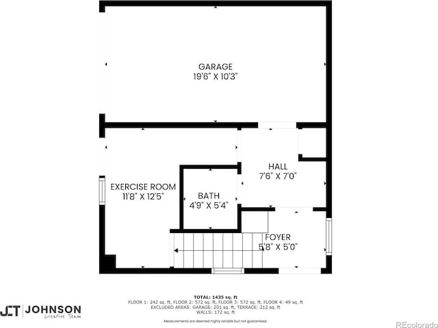 2922 W 26th Ave Unit 1, Denver, CO 80211 - view of room layout