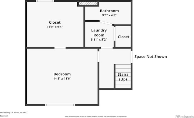 3965 S Fundy Cir, Aurora, CO 80013 - view of property floor plan