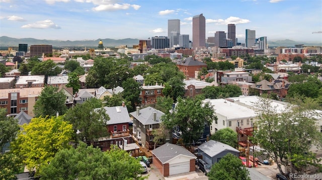 1352 N Downing St, Denver, CO 80218 - view of urban area featuring a mountain backdrop