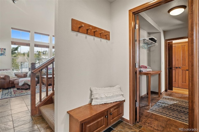 112 Deer Track Ct, Granby, CO 80446 - hallway featuring stairway