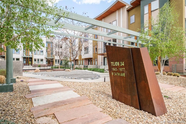 view of home's community with a residential view