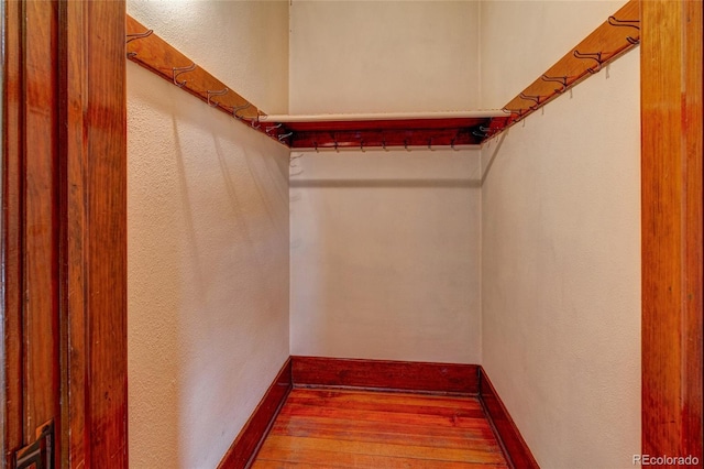 114 Cave Ave, Manitou Springs, CO 80829 - walk in closet with wood finished floors