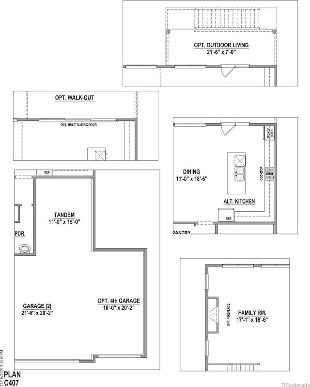 9900 Owl Perch Loop, Colorado Springs, CO 80908 - floor plan / room layout
