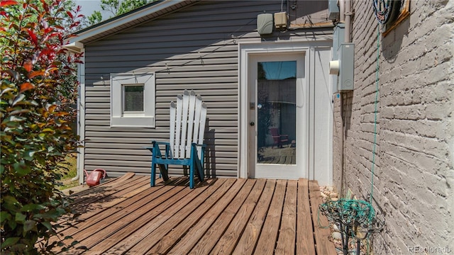 4368 Benton St, Denver, CO 80212 - view of wooden terrace