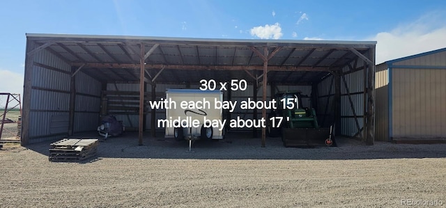 31142 County Road 18, Keenesburg, CO 80643 - view of parking with an outbuilding and a detached carport
