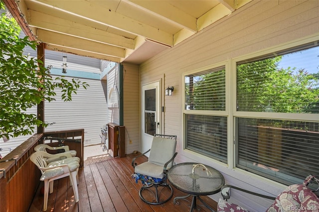 5720 County Road 64 # A102, Bailey, CO 80421 - view of deck