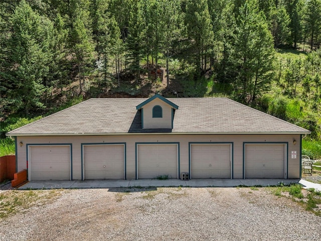 5720 County Road 64 # A102, Bailey, CO 80421 - garage featuring driveway