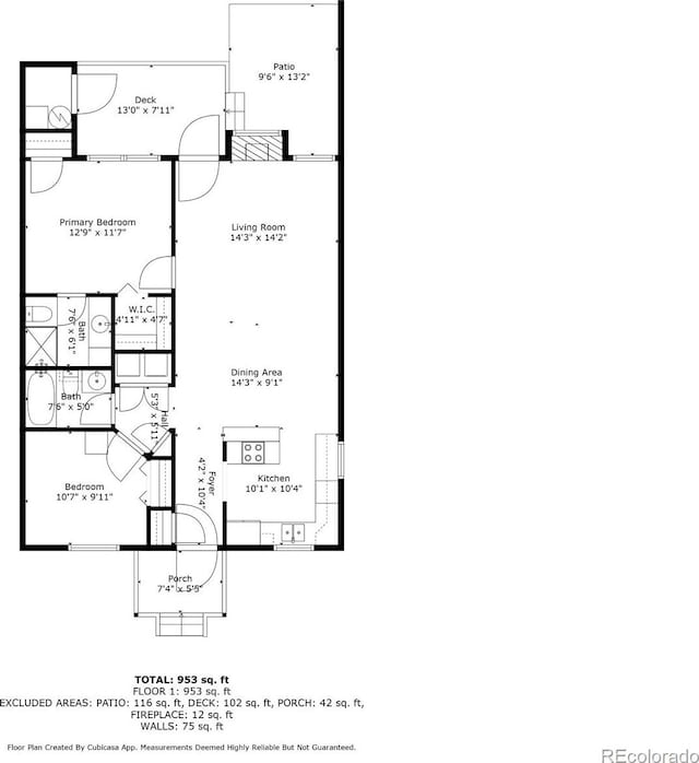 5720 County Road 64 # A102, Bailey, CO 80421 - view of room layout