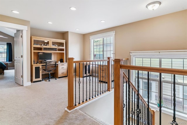 1160 S Sherman St, Denver, CO 80210 - office space with light carpet, recessed lighting, and baseboards