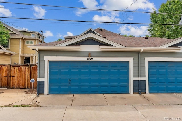 1160 S Sherman St, Denver, CO 80210 - view of garage