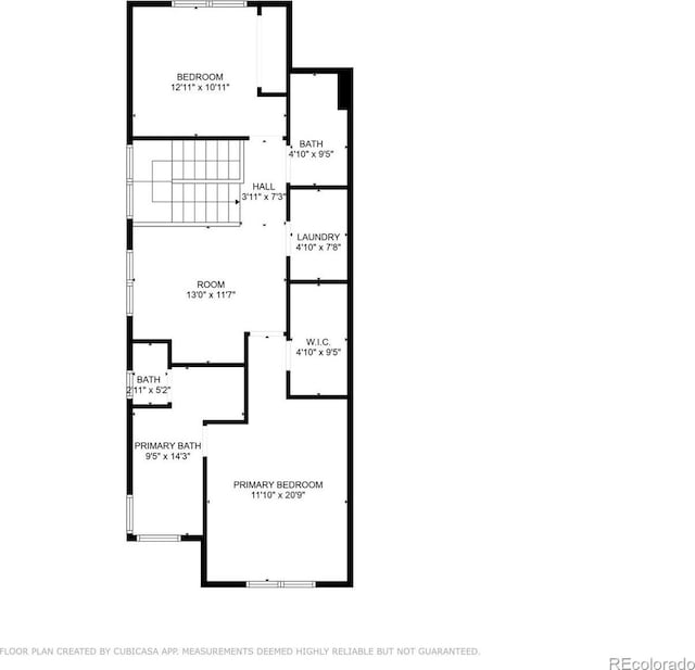 1160 S Sherman St, Denver, CO 80210 - home floor plan