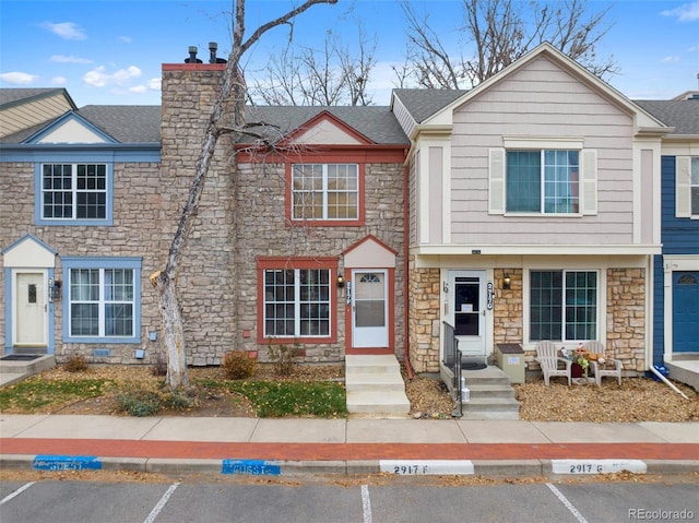 view of townhome / multi-family property