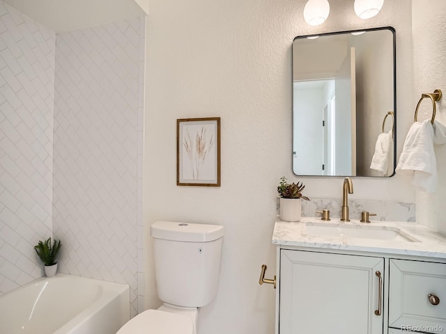21472 E 46th Ave, Denver, CO 80249 - full bathroom featuring vanity, toilet, and  shower combination