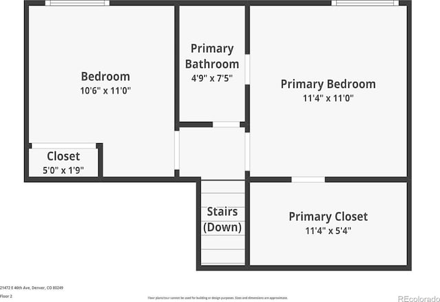 21472 E 46th Ave, Denver, CO 80249 - home floor plan